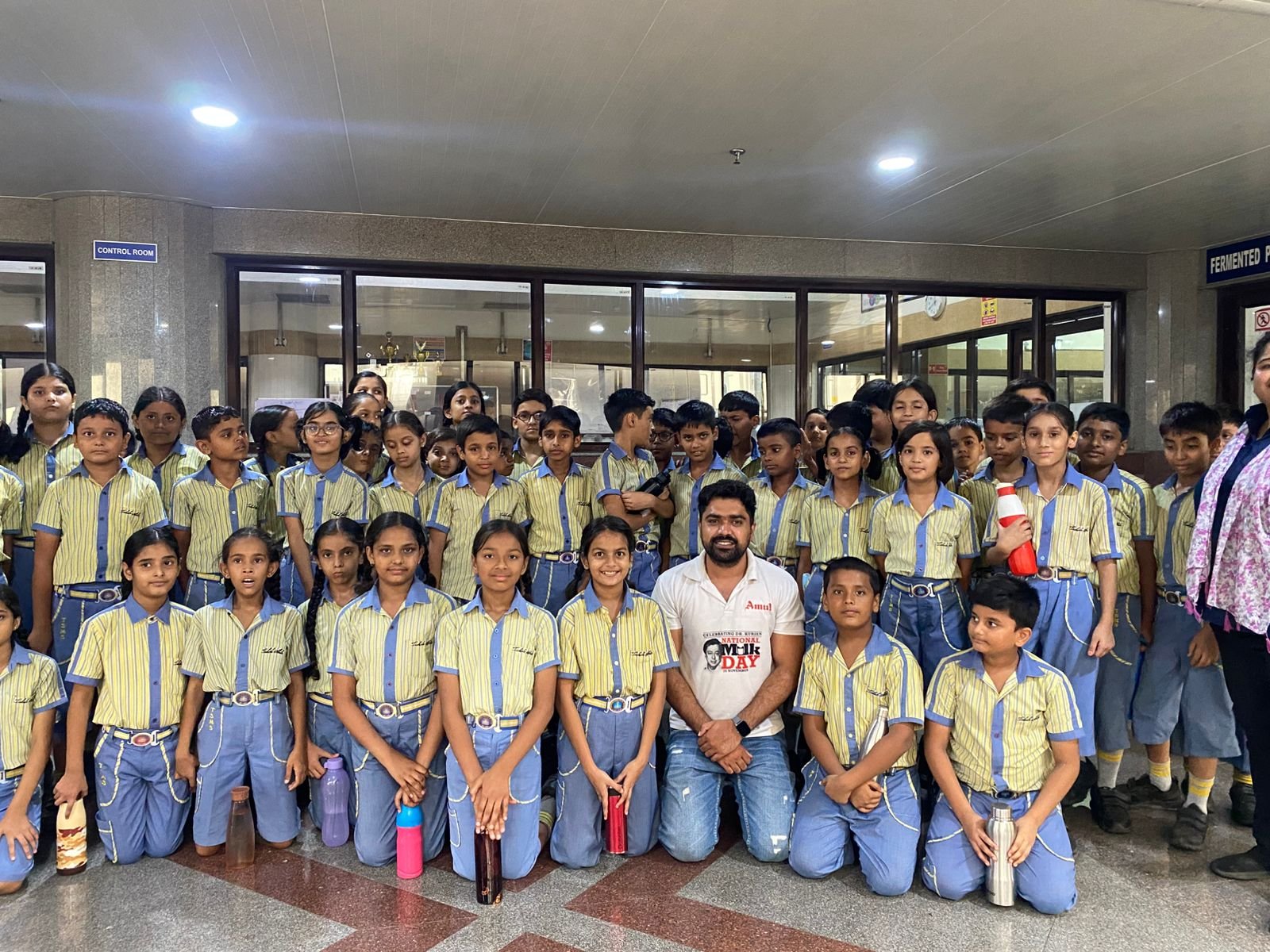 Educational Visit to Amul Milk