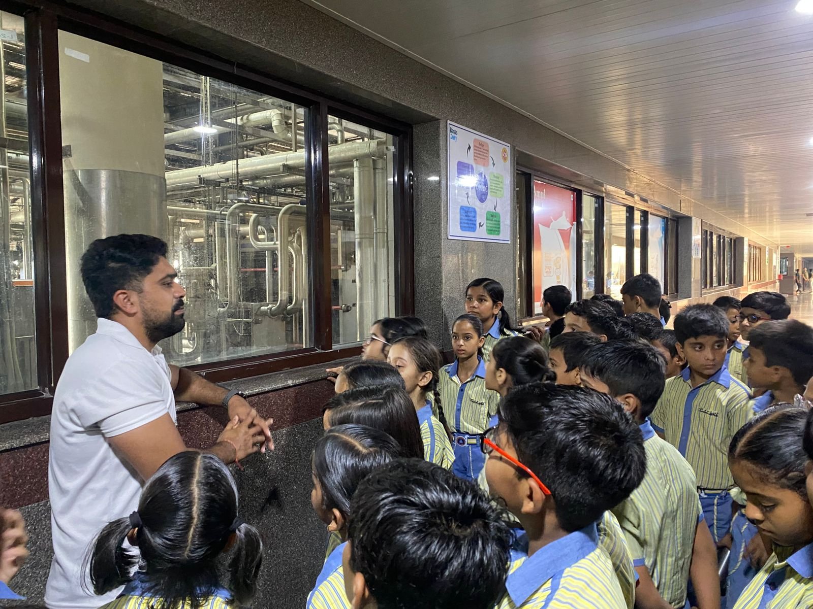 Educational Visit to Amul Milk Plant
