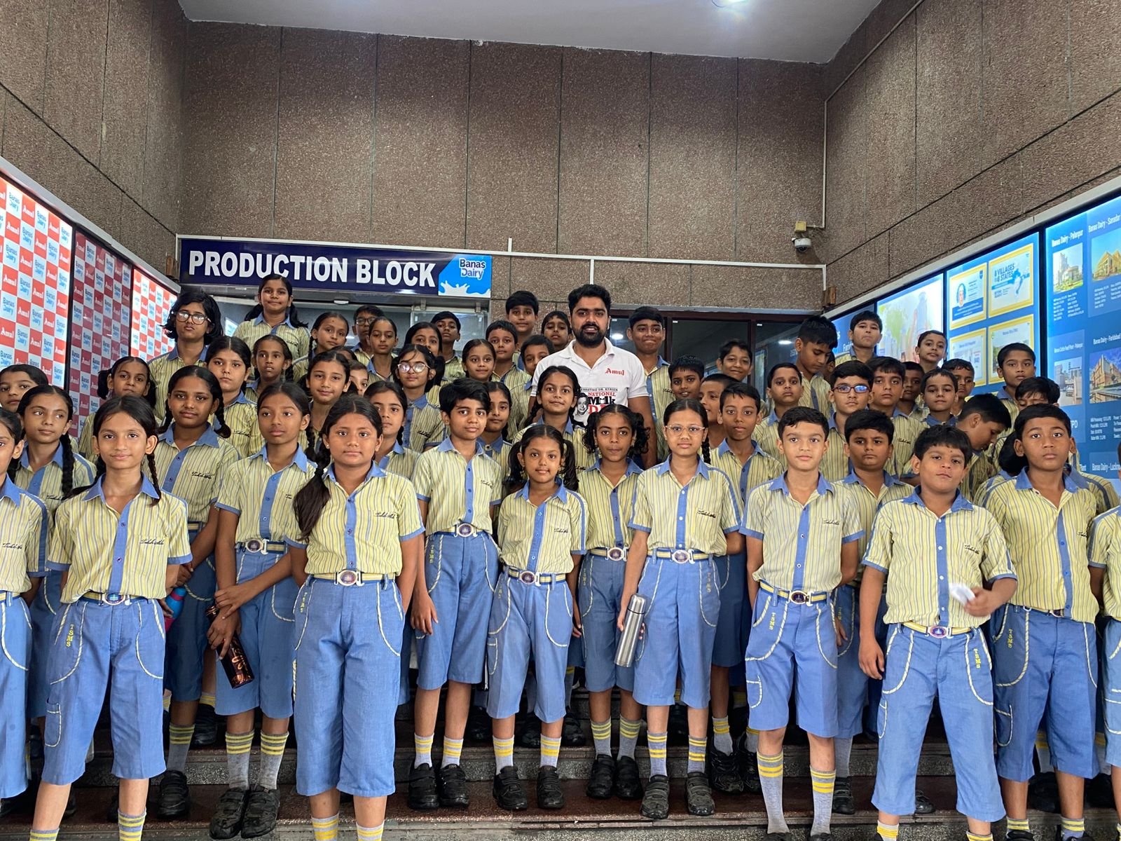 Educational Visit to Amul Milk