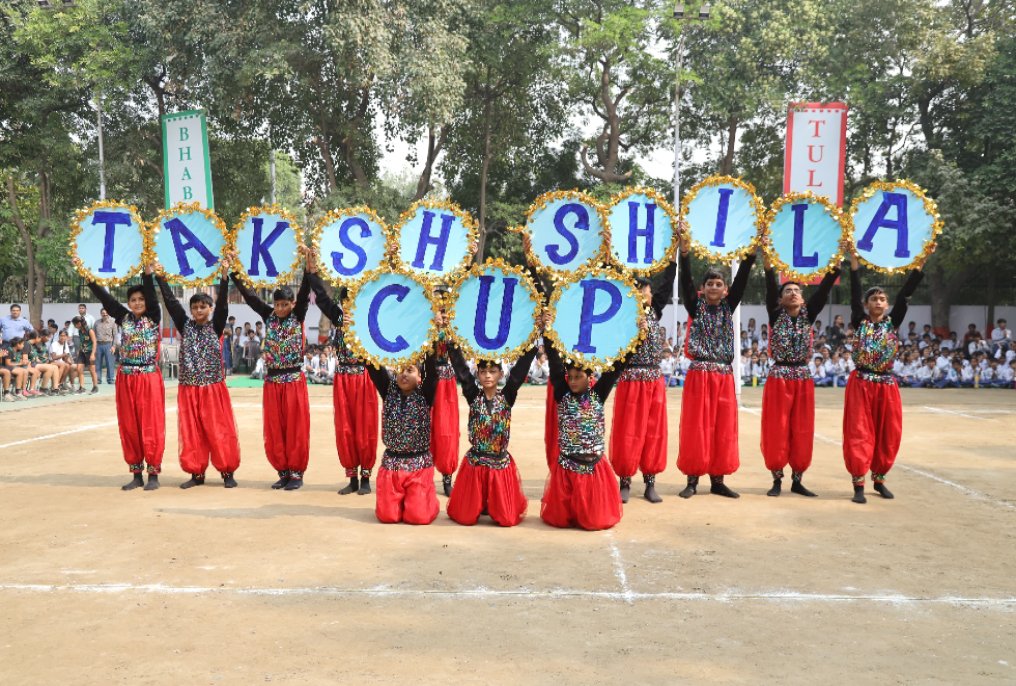 Takshshila Cup 2024 - Basketball match underway