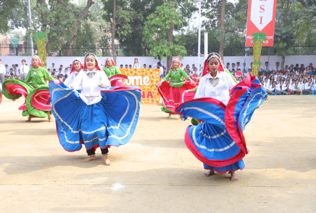 Takshshila Cup 2024 - Volleyball serve during match