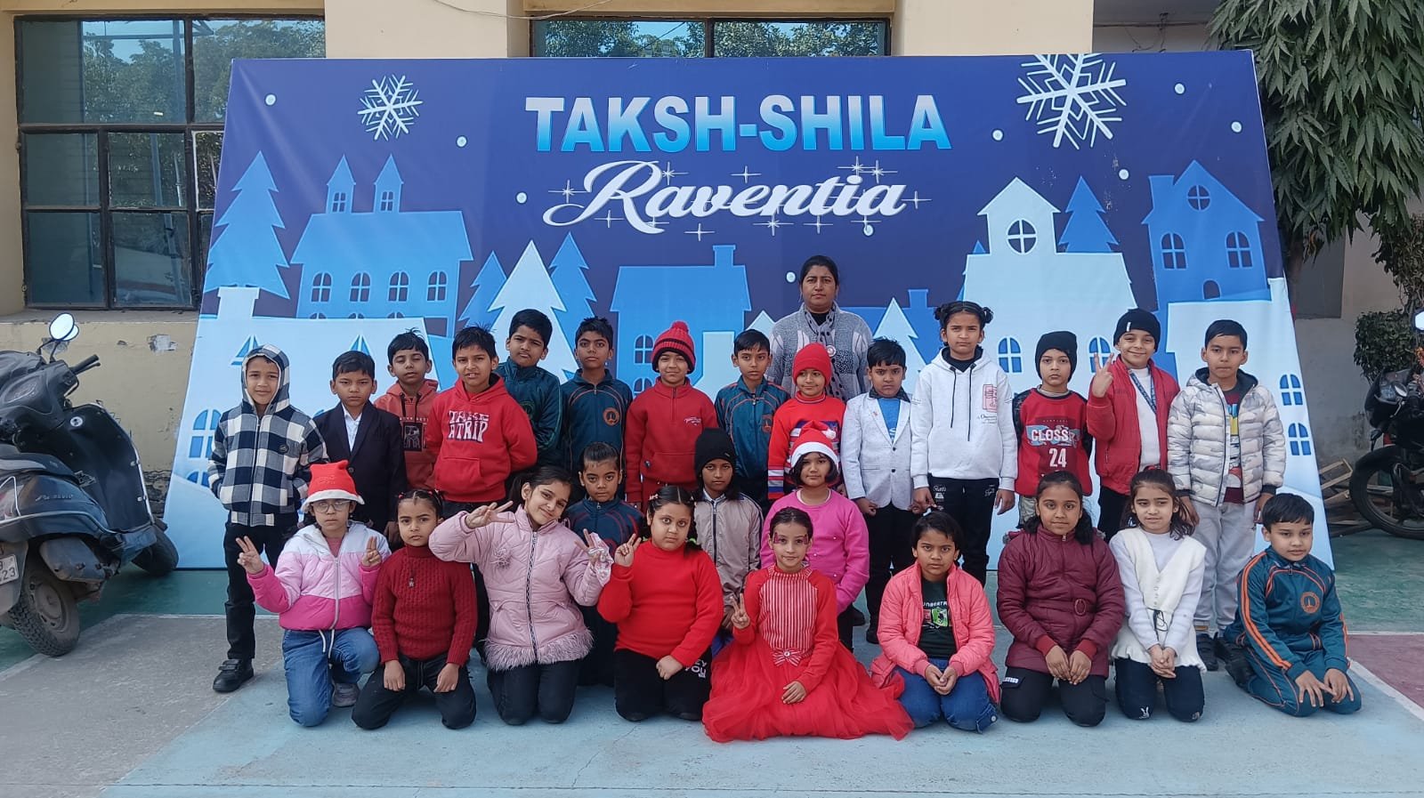 Christmas celebration by Junior Wing