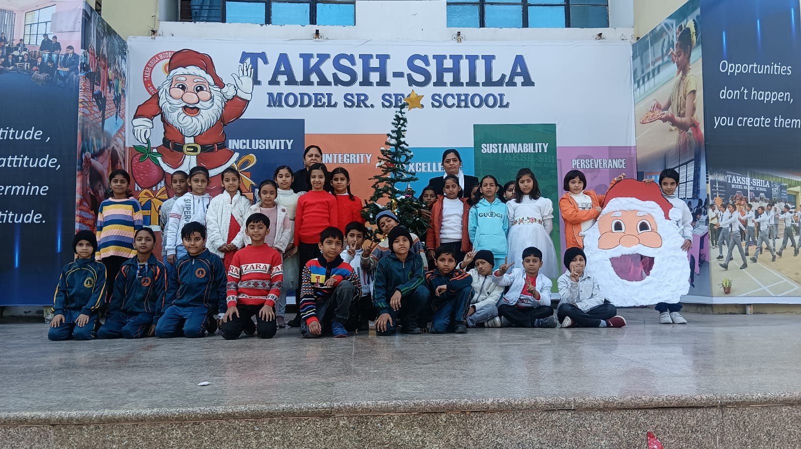 Christmas celebration by Junior Wing