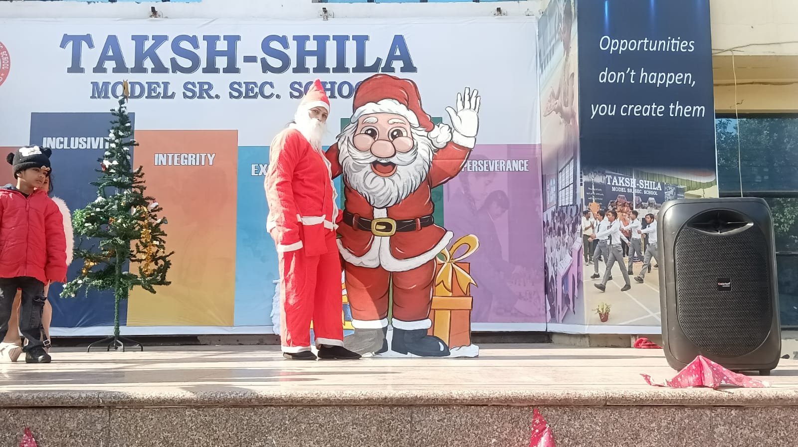 Christmas celebration by Junior Wing