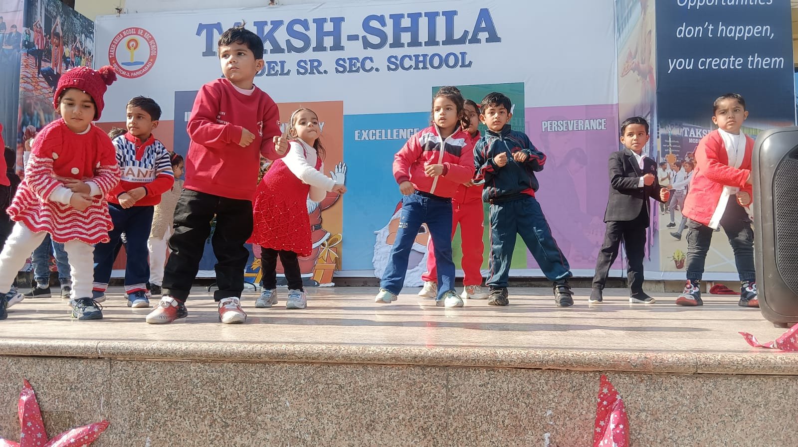 Christmas celebration by Junior Wing